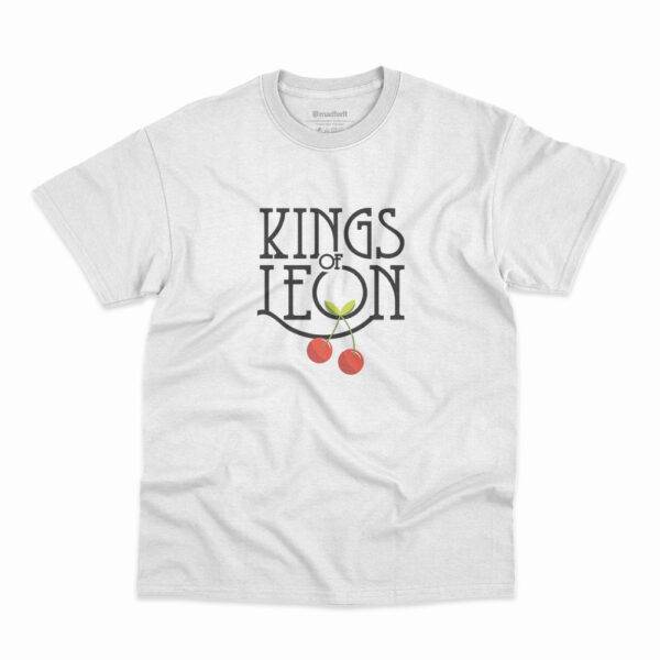 Camiseta Kings Of Leon Logo Hibrido Branca 1