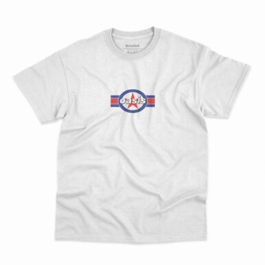 Camiseta Oasis USA na cor branca