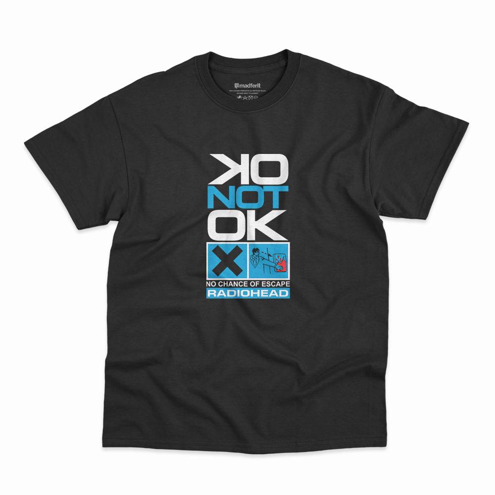 Camiseta Radiohead Ok Not Ok » Madferit Camisetas