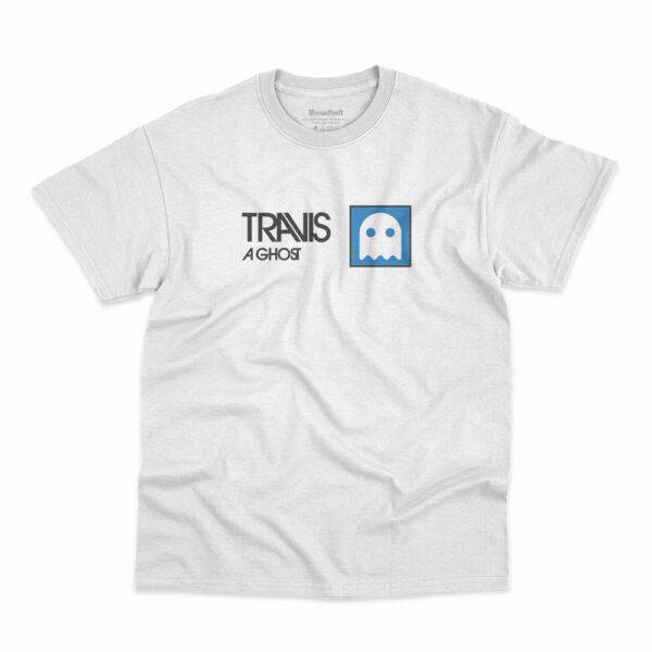 Camiseta Travis A Ghost na cor branca