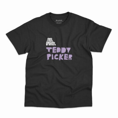 Camiseta Teddy Picker da banda Arctic Monkeys na cor preta