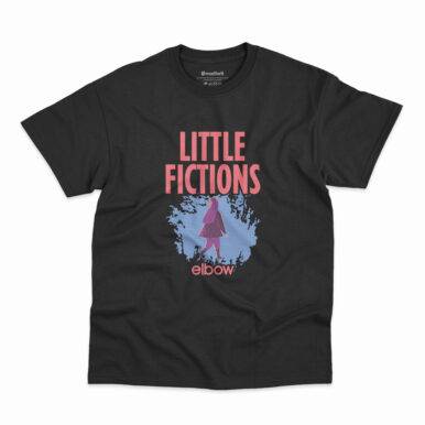 Camiseta Elbow Little Fictions na cor preta