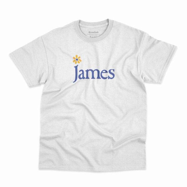 Camiseta James The Best Of Daisy Branca