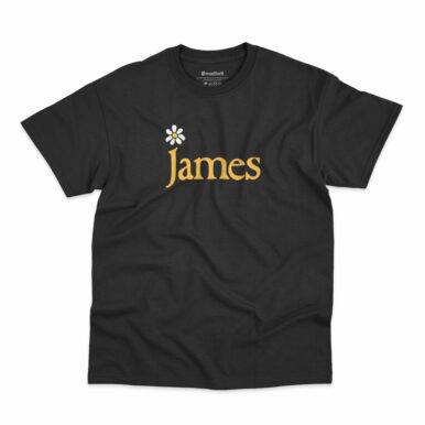 Camiseta James The Best Of Daisy na cor preta