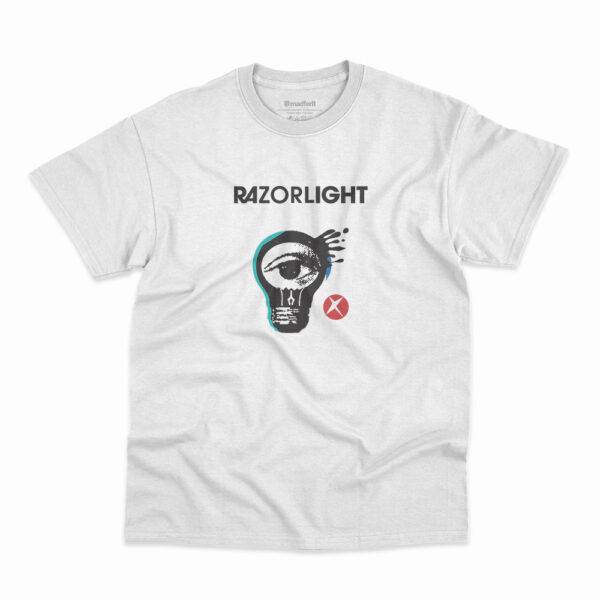 Camiseta branca Golden Touch da banda Razorlight