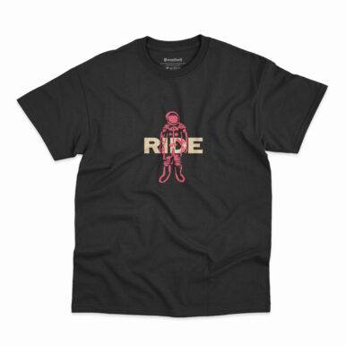 Camiseta Ride Tomorrow's Shore na cor preta