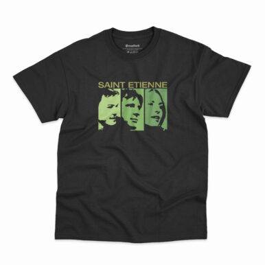 Camiseta preta Good Humor da banda Saint Etienne