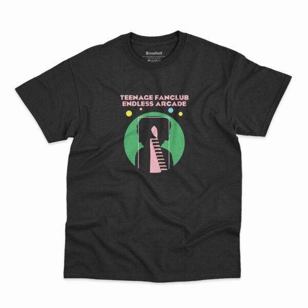 Camiseta Teenage Fanclub Endless Arcade Preta