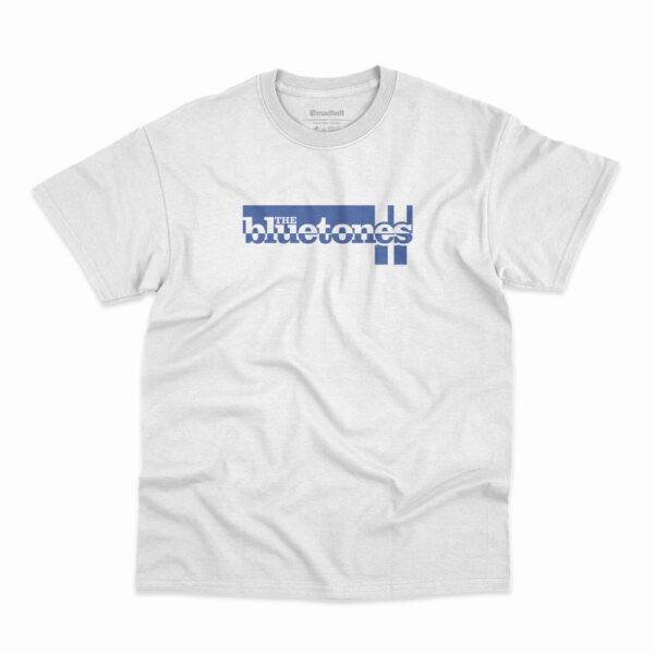 Camiseta The Bluetones Logo Tour 2018 Branca