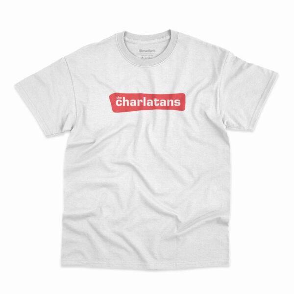 Camiseta The Charlatans Logo Branca