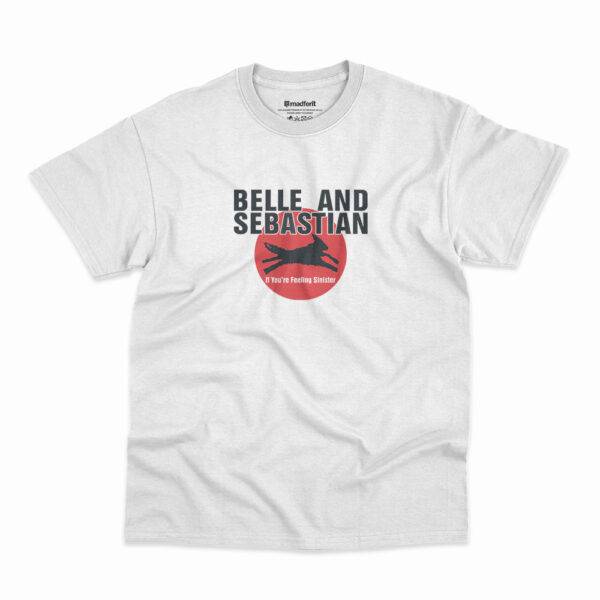 Camiseta Belle And Sebastian If Youre Feeling Sinister Branca