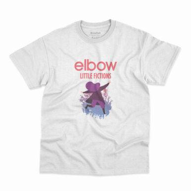 Camiseta Elbow Little Fictions na cor branca