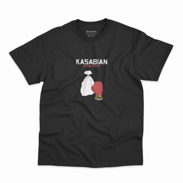 Camiseta Kasabian Good Fight na cor preta