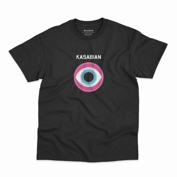 Camiseta Kasabian West Ryder Pauper Lunatic Asylum Preta