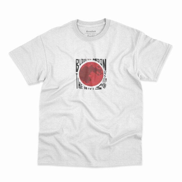 Camiseta The Hives Blood Red Moon Branca