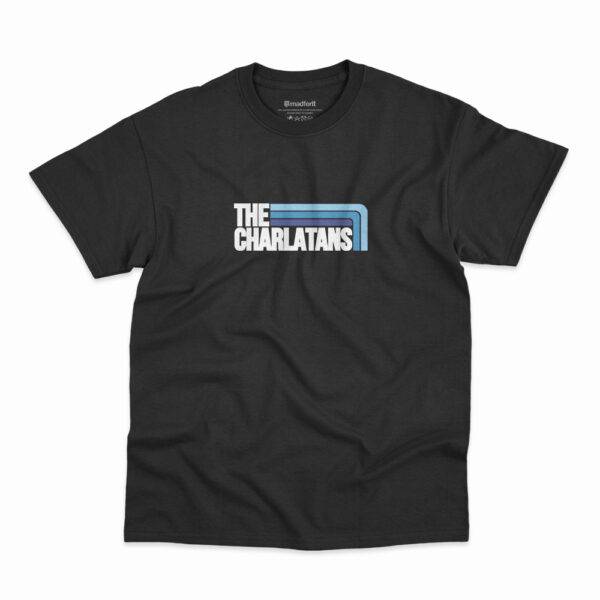 Camiseta The Charlatans 1997 Chicago Redesign Replica Preta