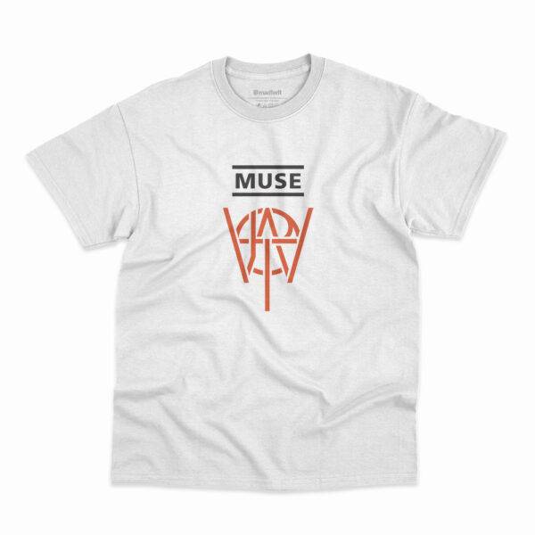 Camiseta Muse Will Of The People Branca