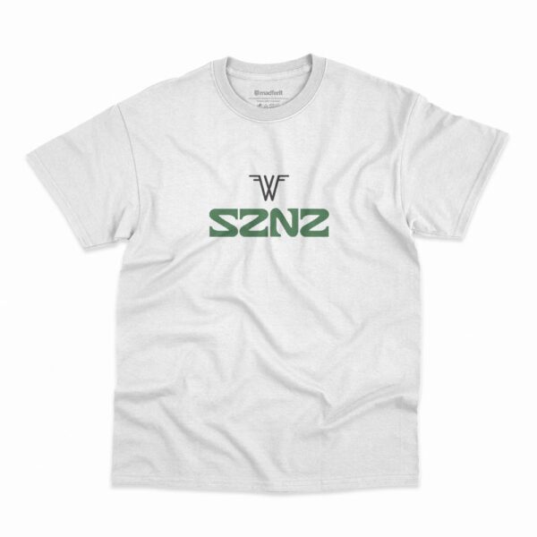 Camiseta Weezer W SZNZ Spring na cor branca