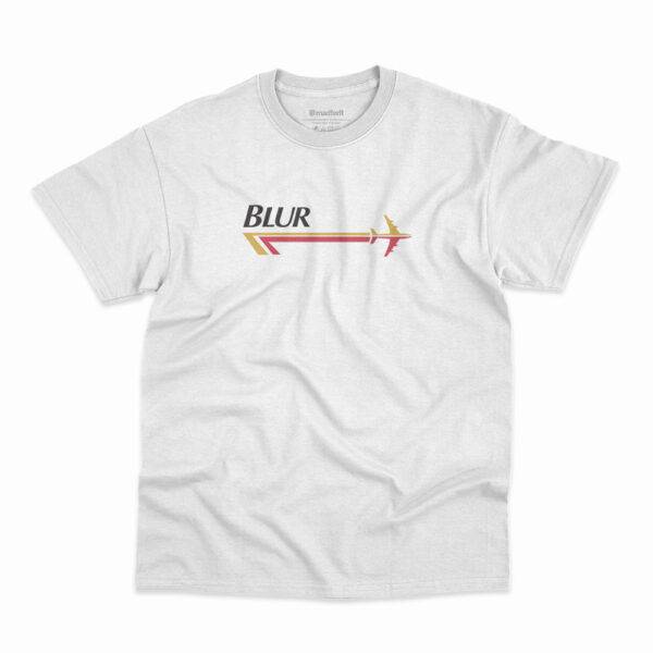 Camiseta Blur Japan Live Branca