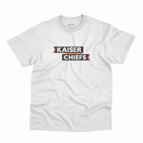 Camiseta Kaiser Chiefs Education Education Education Wrar Branca