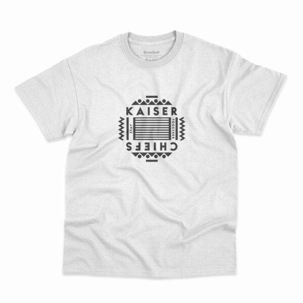 Camiseta Kaiser Chiefs Stay Together Branca