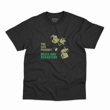 Camiseta preta Belle And Sebastian The Life Pursuit