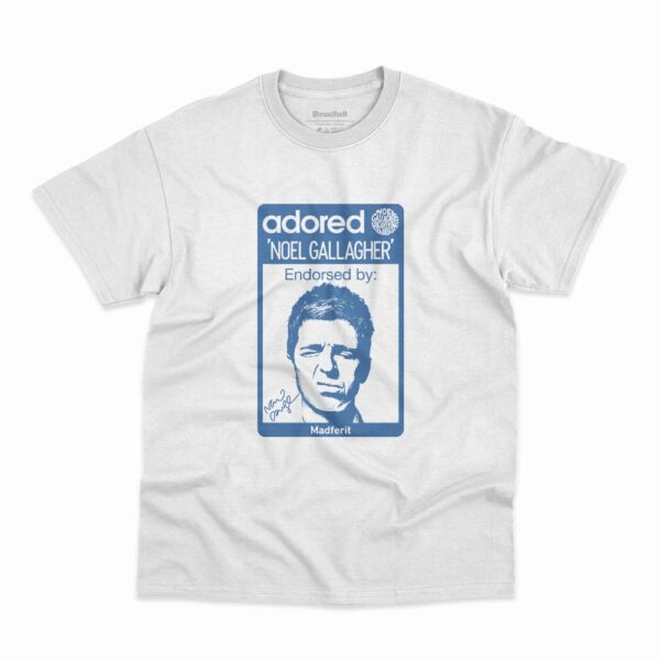 Camiseta na cor branca Noel Gallagher’s High Flying Birds