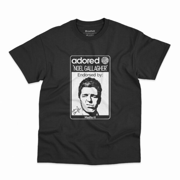 Camiseta na cor preta Noel Gallagher’s High Flying Birds