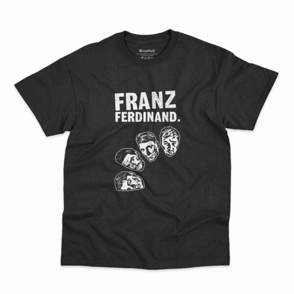 Camiseta Franz Ferdinand Remix Preta