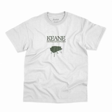 Camiseta Keane Hopes and Fears na cor branca