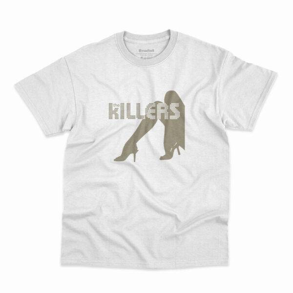 Camiseta The Killers Somebody Told Me Branca