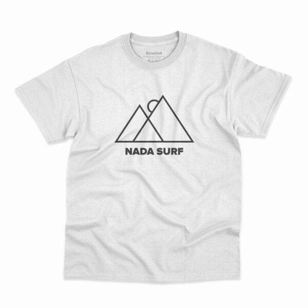 Camiseta Nada Surf No Snow On The Mountain Branca