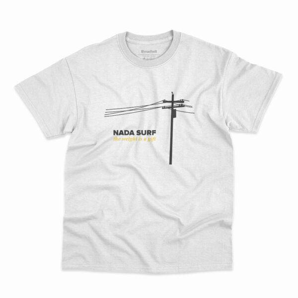 Camiseta Nada Surf The Weight Is A Gift Branca