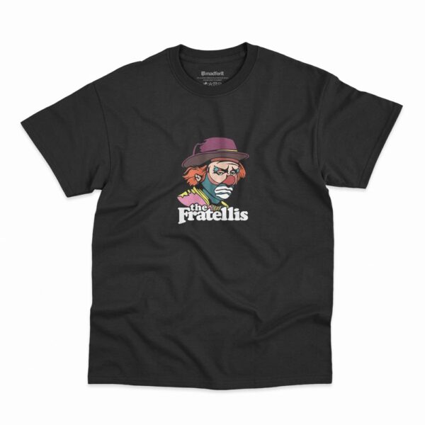 Camiseta Seven Nights Seven Days da banda The Fratellis na cor preta