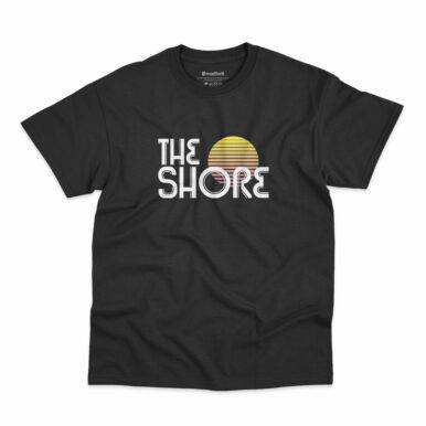 Camiseta Wainting For The Sun da banda The Shore na cor preta