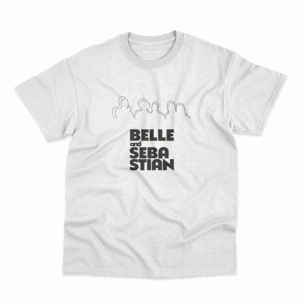 Camiseta Belle And Sebastian 2023 Branca