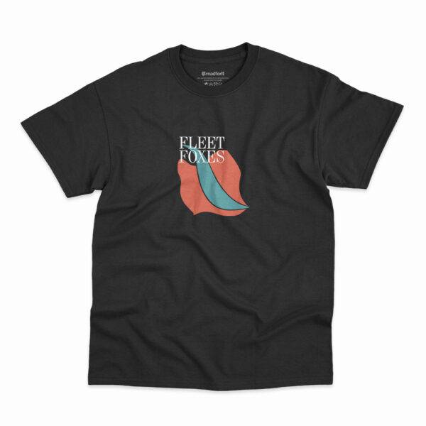 Camiseta Fleet Foxes Shore North America Preta