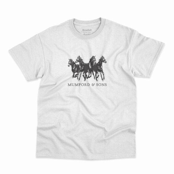 Camiseta Mumford And Sons Sigh No More Branca