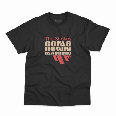 Camiseta The Strokes Comedown Machine na cor preta