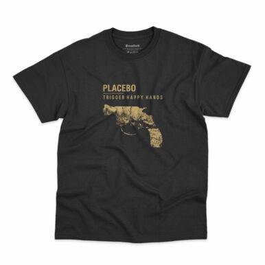 Camiseta Placebo Trigger Happy Hands na cor preta