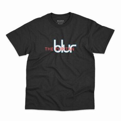 Camiseta The Puritan da banda Blur na cor preta