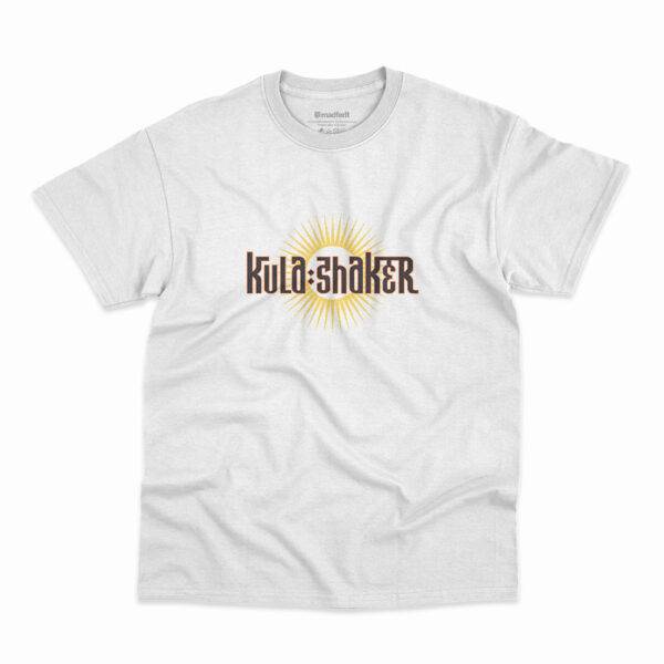 Camiseta Kula Shaker Logo Sun Branca