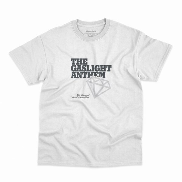 Camiseta The Gaslight Anthem The Diamond - Church Street Choir na cor branca