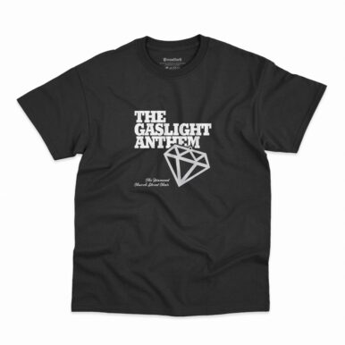 Camiseta The Gaslight Anthem The Diamond - Church Street Choir na cor preta