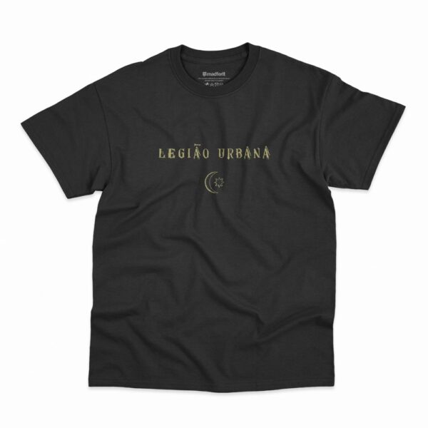 Camiseta Legiao Urbana V na cor preta