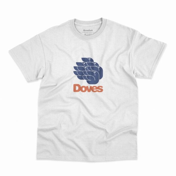 Camiseta Doves 2005 na cor branca