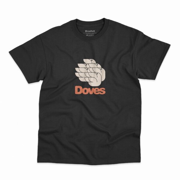 Camiseta Doves 2005 na cor preta