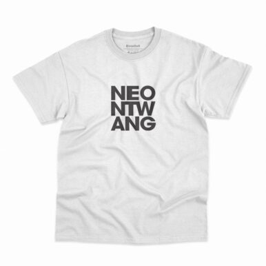 Camiseta The Twang Neontwang na cor branca