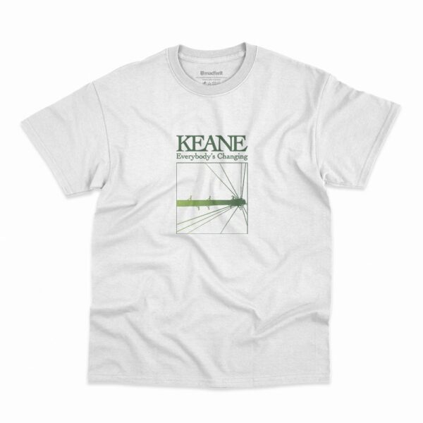 Camiseta Keane Everybodys Changing na cor branca