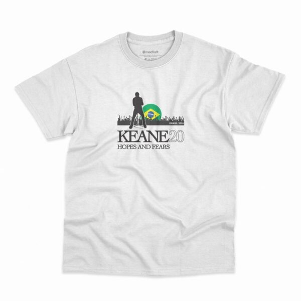 Camiseta Keane Hopes And Fears 20th na cor branca